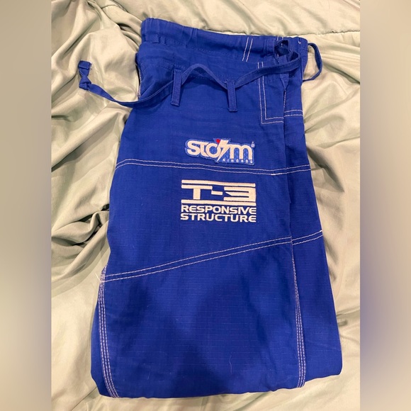 Storm Kimono A0  Fight Sports Cyborg Bjj embroidered Jiu Jitsu Gi kimono - Picture 8 of 8